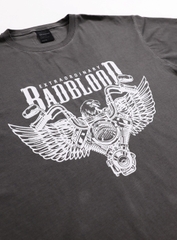 Áo Phông Badblood Đại Bàng Màu Xám