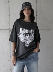 Áo Phông Badblood Đại Bàng Màu Xám