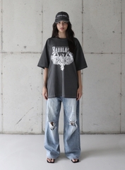 Áo Phông Badblood Đại Bàng Màu Xám