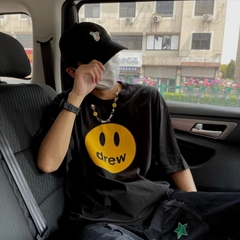 Áo Phông Drew House Smile Màu Đen