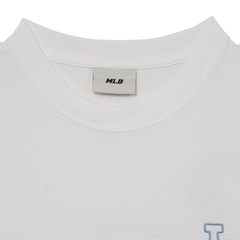 Áo Phông MLB Basic Logo LA 3ATSB0433-07WHS Màu Trắng