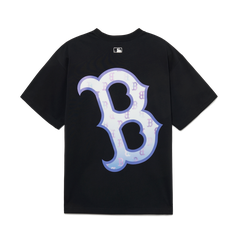 Áo Phông MLB Gradation Logo Chữ B Loang Tshirt 3ATSM0633-43BKS Màu Đen