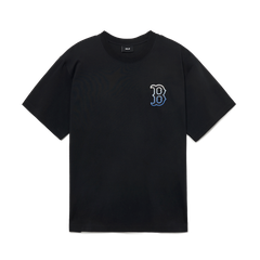 Áo Phông MLB Gradation Logo Chữ B Loang Tshirt 3ATSM0633-43BKS Màu Đen