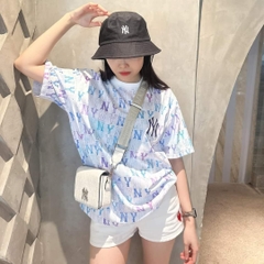 Áo Phông MLB Monogram Water 3ATSM2033-50WHS Màu Loang