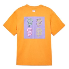 Áo Phông MLB Pop Art Graphic Overfit 3ATSL0233-14ORS Màu Cam