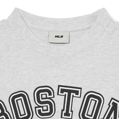 Áo Phông MLB Varsity Overfit Boston Red Sox Tshirt 3ATSV0233-43MGL Màu Xám