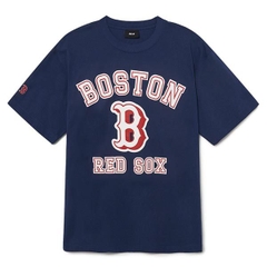 Áo Phông MLB Chữ B 3ATSV0233-43NYS Màu Xanh Navy