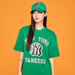 Áo Phông MLB NY 3ATSV0233-50GNP Màu Xanh Green