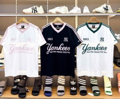 Áo Phông New Era Hàn Quốc Jersey Cổ Tim