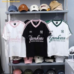 Áo Phông New Era Hàn Quốc Jersey Cổ Tim