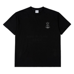 Áo Phông ADLV X LISA Black Logo Màu Đen