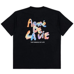 Áo Phông ADLV Logo 7 Màu Màu Đen