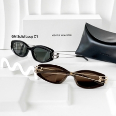 Kính Mát Gentle Monster Solid Loop 01 Màu Đen