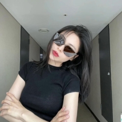 Kính Gentle Monster Heizer KC6 Màu Nâu Xám