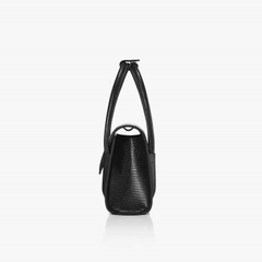 Túi Xách Tay Find Kapoor Marty Bag Crinkled Da Rắn Màu Đen