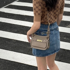 Túi Đeo Chéo Hermes Remake Mini Jypsiere Da Bò Size 20cm