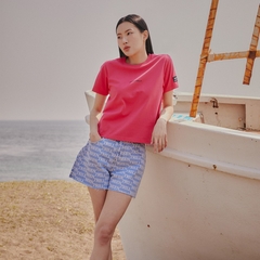 Quần Short Beentrill Monogram Màu Xanh