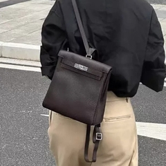 Balo Hermes Kelly Ado Da Bò Togo Size 21cm Màu Caramel