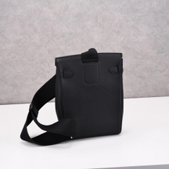 Balo HM HAC Bản Hàn Da Bò Togo Màu Đen