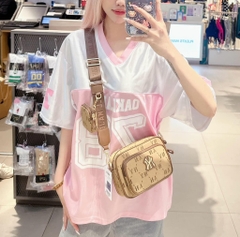 Túi Đeo Chéo MLB Kid Monogram Jacquard New York Yankees 7ACRMDA4