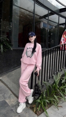 Bộ quần áo nỉ chữ NEW YORK