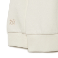 Bộ Quần Áo Nỉ MLB Size Kid Màu Kem