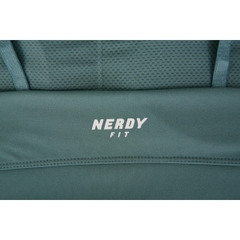 Bộ Áo Bra Và Quần Legging NERDY FIT Slim Cotton Màu Xanh Green