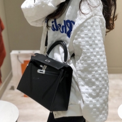 Túi Xách Hermes Kelly Hàn Da Bò Trơn Size 25cm