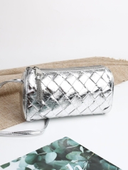 Túi Trống Mini Bottega Veneta Remake Korea Da Dê 20cm