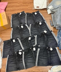 Chân váy kẻ vạch hông Hàn quốc