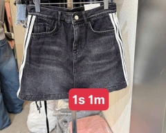 Chân váy kẻ vạch hông Hàn quốc