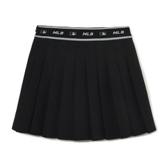 Chân Váy MLB Xếp Ly Basic NY 3FSKB0133-50BKS Màu Đen