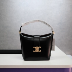 Túi Cầm Tay Celine Remake Korea Mini Bucket Da Bê Non 14cm