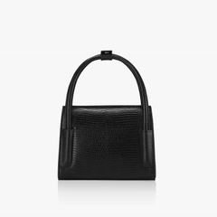 Túi Xách Tay Find Kapoor Marty Bag Crinkled Da Rắn Màu Đen