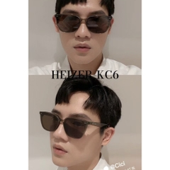 Kính Gentle Monster Heizer KC6 Màu Nâu Xám