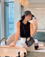 Túi Đeo Chéo Nữ Find Kapoor Market Bag 20 Burgundy