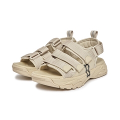 Dép Sandal MLB Triple Logo Chữ B 3ASDCSS33-43BGS Màu Be
