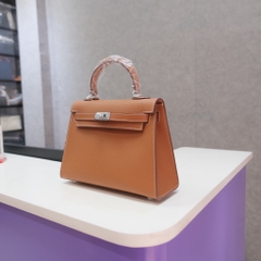 Túi Hermes Kelly Remake Hàn Da Bò Togo Size 22cm