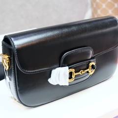 Túi Đeo Vai Gucci Remake Korea Horsebit Chữ Nhật Da Bò 23cm