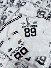 Áo Nỉ Groove Rhyme Màu Xám 89 - có mũ