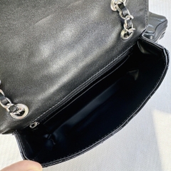 Túi Chanel Remake Korea Classic Flap Da Bóng Size 20cm