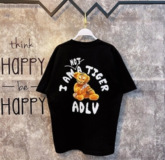 Áo Phông ADLV Logo Hổ Màu Đen