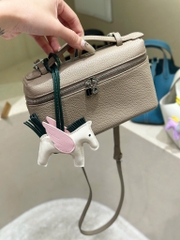 Túi Loro Piana Remake Hàn Da Bò Size 19 cm