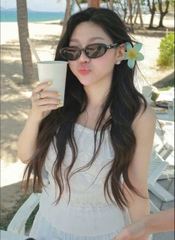 Kính Mát Gentle Monster Bold Bandoneon.S 01 Màu Đen