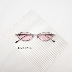 Kính Mát Gentle Monster Bold Eden 02 BR Màu Đen-Nâu