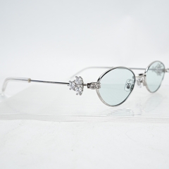 Kính Mát Gentle Monster Jewelry Carat 02 GR Màu Xanh