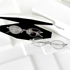 Kính Mát Gentle Monster Jewelry Carat 02 Màu Trắng