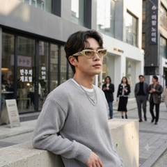Kính Mát Gentle Monster Jewerly Demond GR9 Màu Cốm