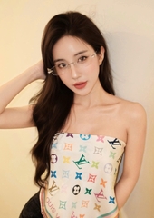 Kính Mát Gentle Monster Jewerly Glitz 02 Màu Trắng