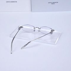Kính Mát Gentle Monster Jewerly Glitz 02 Màu Trắng